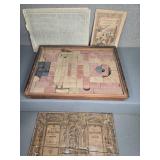 1880 RICHTER' ANCHOR BOX BUILDING STONES SET