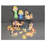 CERAMIC NATIVITY FIGURES