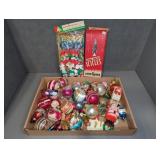 VINTAGE CHRISTMAS ORNAMENTS