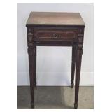 SINGLE-DRAWER STAND, 16'X14'X28'