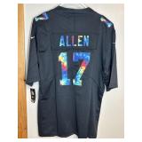 NFL ON FIELD BUFFALO BILLS JERSEY- LARGE