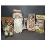 COLLECTION OF DOLLS IN BOXES