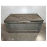 PRIMITIVE WOODEN CARPENTERS CHEST