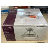 HOME DECORATORS GRAFTON 15' 3-LIGHT SEMI-FLUSH