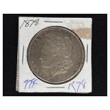 1878 MORGAN SILVER DOLLAR
