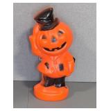 VINTAGE HALLOWEEN PUMPKIN SCARECROW BLOW MOLD
