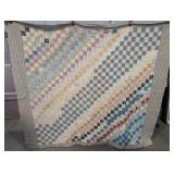 VINTAGE HAND SEWN QUILT
