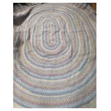 OVAL BRAIDED RUG