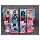 BARBIE DOLLS NEW IN BOX (BID IS X4)