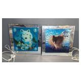 COLLECTIBLE WALL MOUNT ANIMAL MIRRORS