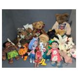 BOYDS BEARS STUFFED ANIMALS AND BEANIES