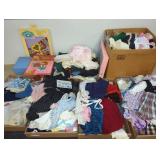 VINTAGE DOLL CLOTHES AND SHOES