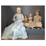 (4) DOLLS, VARIOUS TYPES