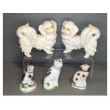 STAFFORDSHIRE MINIATURES (5)