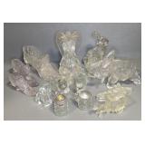 CLEAR GLASS FIGURES