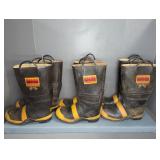 LACROSSE FIRETECH & SERVUS FIREBREAKER BOOTS (3)