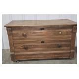 2-DRAWER WOOD DRESSER, 40'X19'X23'