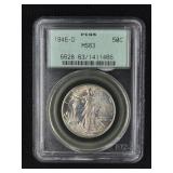 1946-D WALKING LIBERTY HALF DOLLAR, PCGS MS63