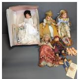 (3) MADAM ALEXANDER DOLLS & OTHER SMALL DOLLS