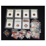 BETTER CONDITION DIMES, NICKELS, PENNIES