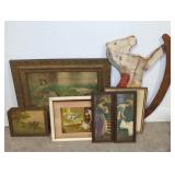 VICTORIAN ERA FRAMED PICTURES