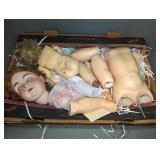 ANTIQUE DOLL PARTS
