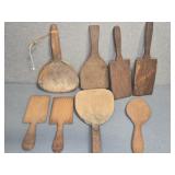 ANTIQUE  BUTTER PADDLES