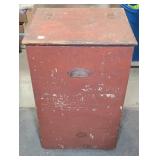 PRIMITIVE WOODEN STORAGE BOX