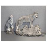 WOLF FIGURINES