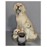 GOLDEN RETRIEVER DOG STATUE