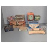 KITCHEN TINS AND COLLECTIBLES