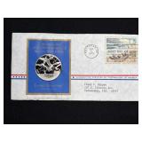 STERLING SILVER POSTMASTER MEDAL  (.8 TROY OZ)