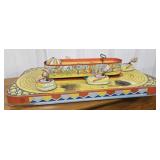 J CHEIN TIN LITHO WIND-UP 'PLAYLAND WHIP' TOY