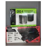 HYPERX GAMING BUNDLE, MACKIE CR3-X SPEAKERS