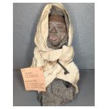 FOLK ART HAND SCULPTED DOLL