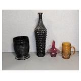 VINTAGE COLORED GLASS