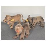STEIFF OX, RHINO & MONKEY