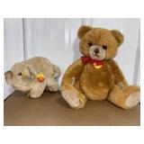 STEIFF PIG & TEDDY BEAR