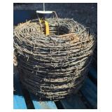 Barbed Wire Roll, 14' Diameter x 12'