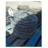 Roll of Galvanized Barbed Wire
