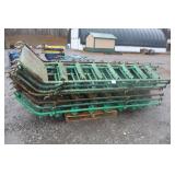 15 Scaffolding stairs, 9 ft. rise, 24' wide