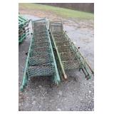 7 Scaffolding Stairs, 9 ft Rise, 24 in Wide