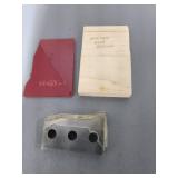 Williams & Hussey Molding Knife Set