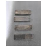 4 Corrugated Counter Weights