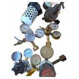 Brass Gas Regulators and Gauges