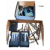 Drill Doctor Sharpener and Mixed Drill Bits