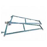 Steel Driveway Gates 6x2 Ft