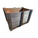Large Rectangular Wooden Crate