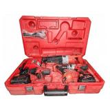 Milwaukee V18 Cordless Power Tool Set
