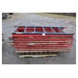 17 Pieces Scaffolding Uprights 30' x 72'